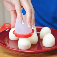Варене на яйца без черупка – Silicone Egg Boil - 6 броя, снимка 2 - Съдове за готвене - 44687611