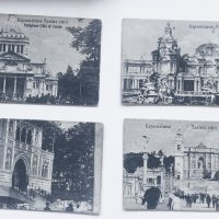 Стари черно-бели картички Торино 1911, снимка 3 - Филателия - 44339677