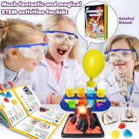 Нов Научен Комплект 150 Експеримента Образователен Подарък за деца, снимка 5 - Образователни игри - 44572321