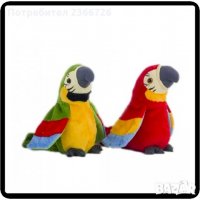 Говорещ плюшен папагал, снимка 1 - Плюшени играчки - 31824647