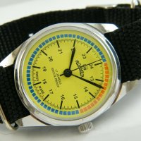 Roamer  swiss -Ретро механичен ръчен часовник, реставриран, снимка 2 - Мъжки - 31214650