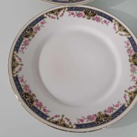 Френски чинии за хранене-порцелан Лимож, снимка 3 - Чинии - 42910283