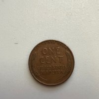 1 cent USD 1945 г, снимка 1 - Нумизматика и бонистика - 42813529
