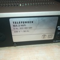 Telefunken ma 2 hifi stereo amplifier-внос швеицария, снимка 14 - Ресийвъри, усилватели, смесителни пултове - 30130884