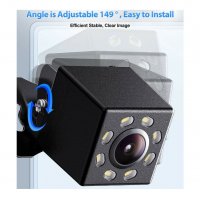 Универсална IR Камера за задно виждане с нощен режим - код 8 LED, снимка 6 - Аксесоари и консумативи - 34287384