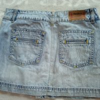 Дънкова къса пола pepe jeans, снимка 5 - Поли - 29187248