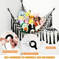 Нов Хамак мрежа за играчки плюшени животни Съхранение детска стая, снимка 5 - Други - 40609934