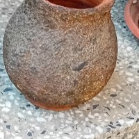 Стара бг авторска керамика,ваза,подписана, снимка 6 - Декорация за дома - 42598678