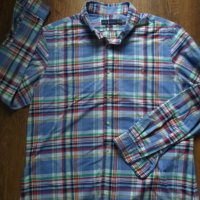 Polo Ralph Lauren multi Check Oxford Shirt - страхотна мъжка риза 2ХЛ, снимка 5 - Ризи - 44391872