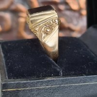 Мъжки, руски златен пръстен 14к, 583, снимка 2 - Пръстени - 44165997