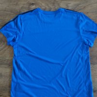  adidas blue Essential 3 Stripe - страхотна мъжка тениска, снимка 9 - Тениски - 37452857