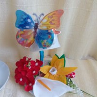 Налични-Сапунени цветя летяща чаша , снимка 13 - Декорация за дома - 32037882