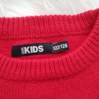 Коледен пуловер 7-8 години, снимка 2 - Детски Блузи и туники - 38312263