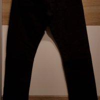 Мъжки зимни дънки панталон деним с копчета прав модел , снимка 2 - Панталони - 35061649