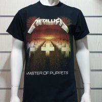 Нова мъжка тениска със ситопечат на музикалната група METALLICA - MASTER OF PUPPETS , снимка 5 - Тениски - 28319764