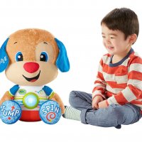 Голямо образователно куче Fisher Price, говорещо на български език HJF22, снимка 9 - Плюшени играчки - 38821392