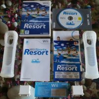 Wii Sports Resort package + Wii/WiiU 2 motion plus & 2*Silicon case , снимка 1 - Nintendo конзоли - 35309515