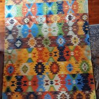 Уникален ръчно тъкан килим, снимка 3 - Антикварни и старинни предмети - 40382963