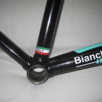 Bianchi Caurus 945-шосейна велосипедна рамка-РЕТРО , снимка 7 - Части за велосипеди - 26070743