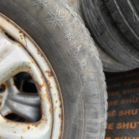 Зимни гуми на метални джанти за Subaru, снимка 4 - Гуми и джанти - 44742321