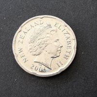 Монета. Нова Зеландия. 20 цента. 2006 година., снимка 3 - Нумизматика и бонистика - 36621207