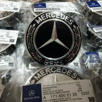 Капачки за джанти на Мерцедес стандартни 75мм Емблема тапа за преден капак Mercedes-Benz , снимка 4 - Аксесоари и консумативи - 31138805