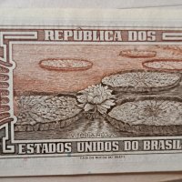 Банкнота- Бразилия 5 круезо,Unc., снимка 2 - Нумизматика и бонистика - 42199783