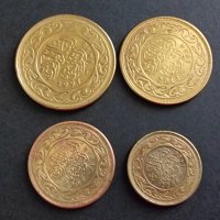 Монети. Тунис . 5 , 2, 1 и 1/2 динар, 10,  20, 50 и 100  милима. 8 бройки. , снимка 12 - Нумизматика и бонистика - 39482442