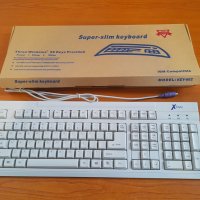 ⭐Чисто Нова Ретро клавиатура, снимка 2 - Клавиатури и мишки - 39715980