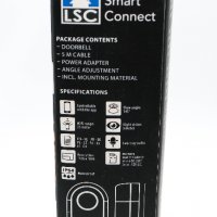 Смарт звънец за врата с вградена камера - LSC Smart Connect, снимка 11 - HD камери - 33724187