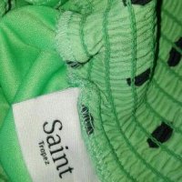 Зелена пола на черни точки👗🍀XS,S,M👗🍀арт.3071, снимка 4 - Поли - 34057148