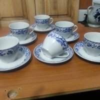 Стар български порцелан чаши за чай , снимка 8 - Други ценни предмети - 36623819