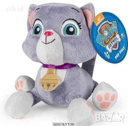 котенце Кали Cali коте Пес Патрул Paw Pes Patrol плюшена играчка куче кученца спасяват песпатрулера, снимка 1