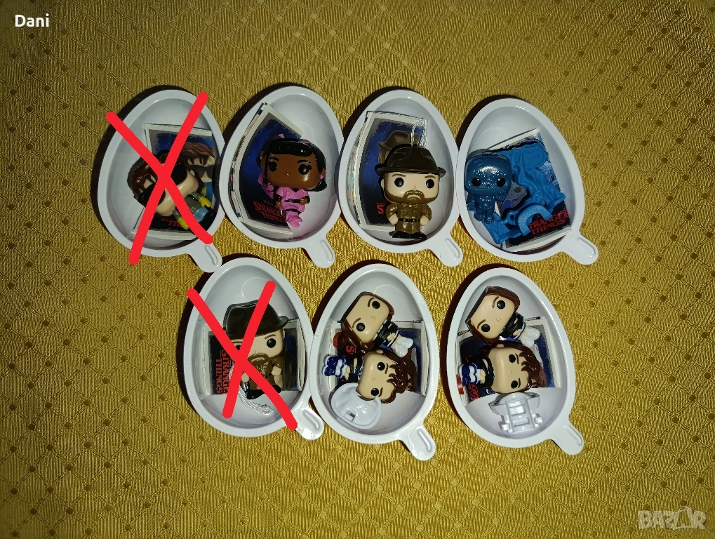 Stranger Things Funko Pop Kinder Joy играчки, снимка 1