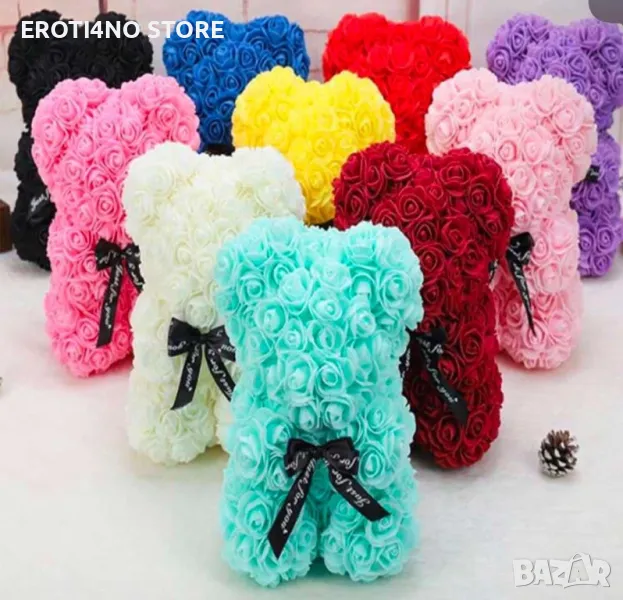 Панда мечета от рози, снимка 1