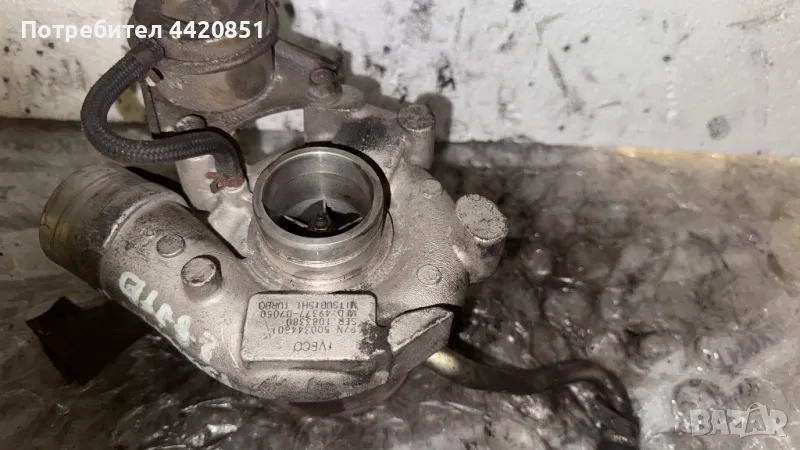 Турбо компресор за Fiat Ducato - 500344801 / 49377-07050, снимка 1