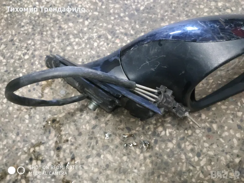 Дясно странично огледало Сеат Ибиза 2005г с жила е регулирането,недобре съхранявано, снимка 1