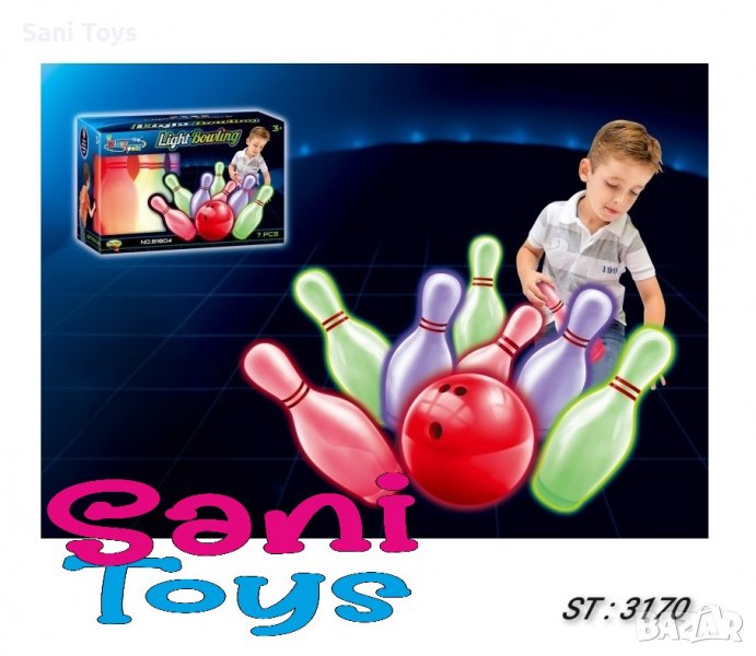 Сет за боулинг с LED светлини , снимка 1