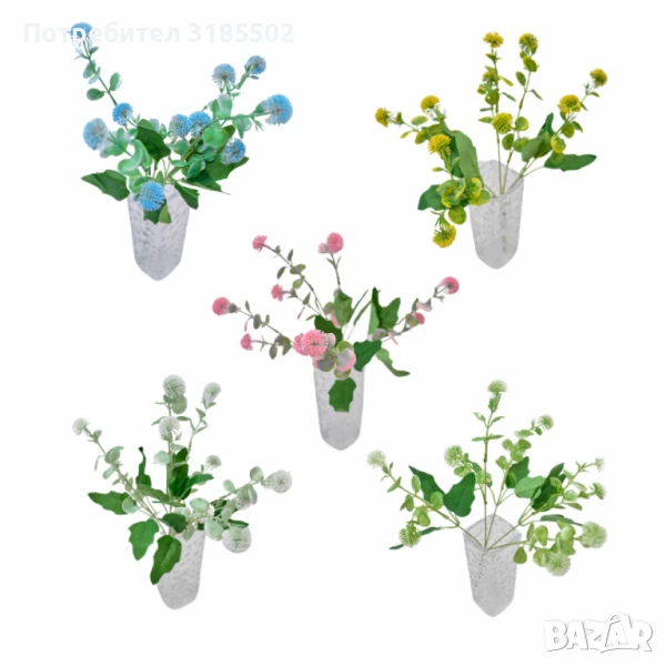 Изкуствени букети от хортензии – Елегантност и свежест за всяко пространство, снимка 1