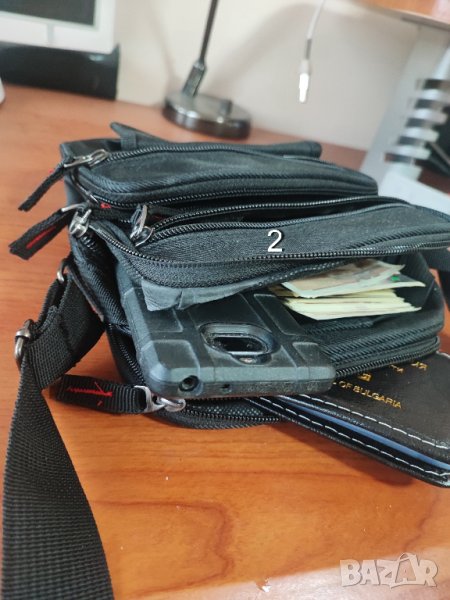 Бюджетна чантичка за оръжие, пари, телефон, и кюлчета Мата Хари, снимка 1
