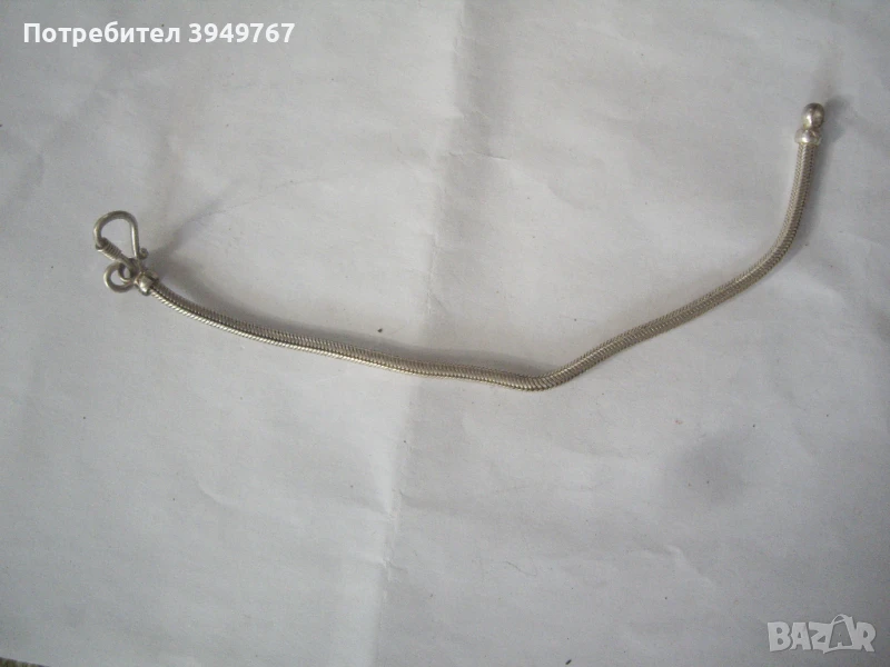 Стара сребърна гривна., снимка 1