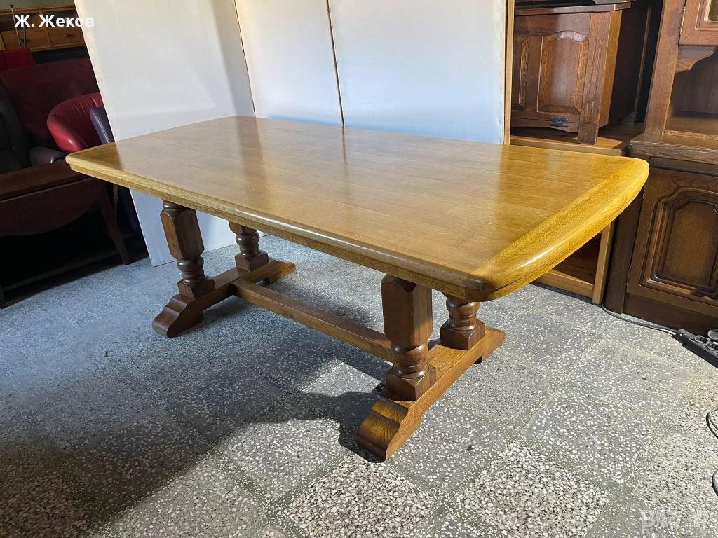 Масивна трапезна маса, снимка 1