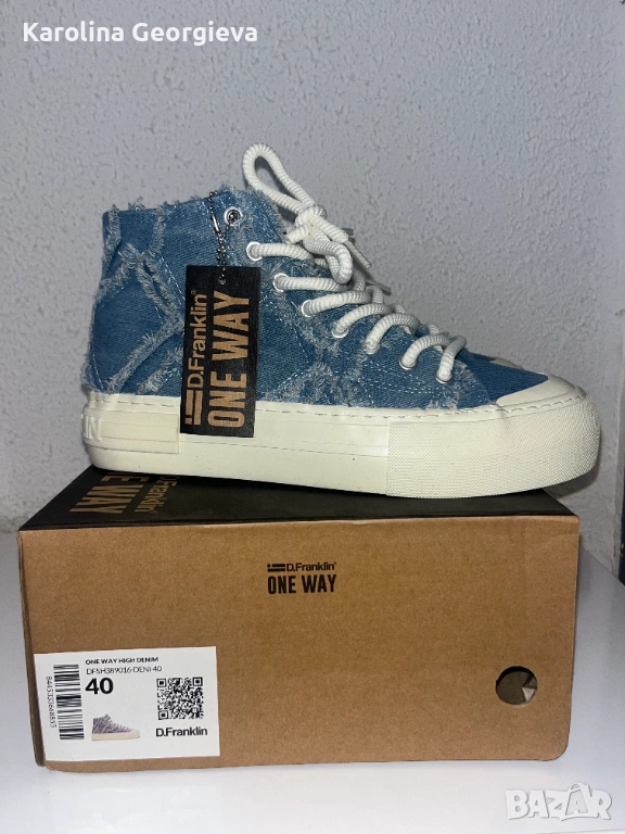 D.Franklin DENIM shoes  , снимка 1