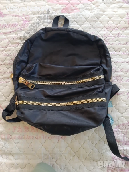 Defacto черна раница от шушляк., снимка 1