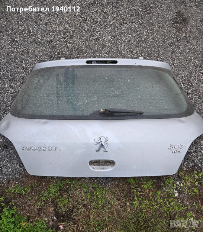 Pegeout 307 Задно стъкло,капак , снимка 1
