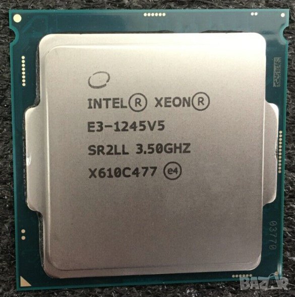 CPU процесор Intel® Xeon  E3 1245 v5, 8Mb Cache, 3.50 GHz, снимка 1