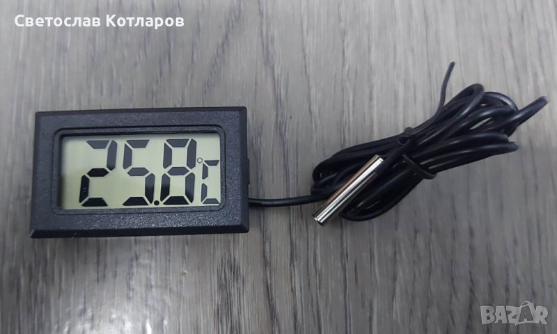 термометър със сонда дома офиса автомобила , снимка 1