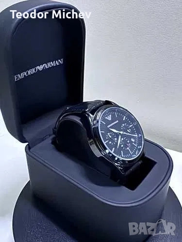 Emporio Armani – Мъжки хронограф, отлично състояние, снимка 1