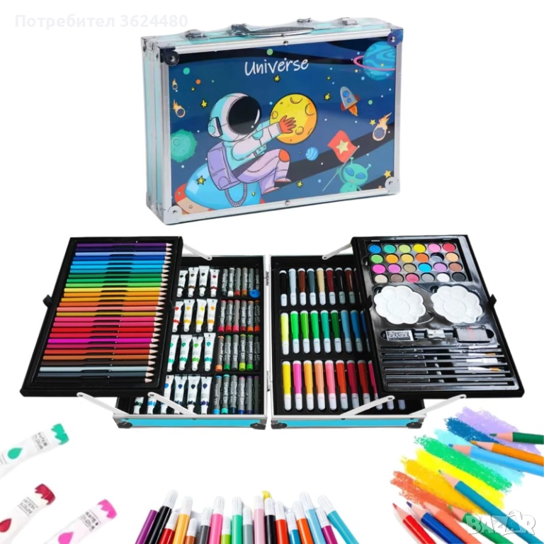 Куфарче за Рисуване с Дръжка 4720, снимка 1