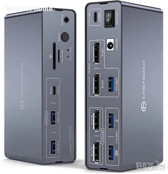 KVM докинг станция , адаптер  13-в-1 от DGYBDFC, снимка 1